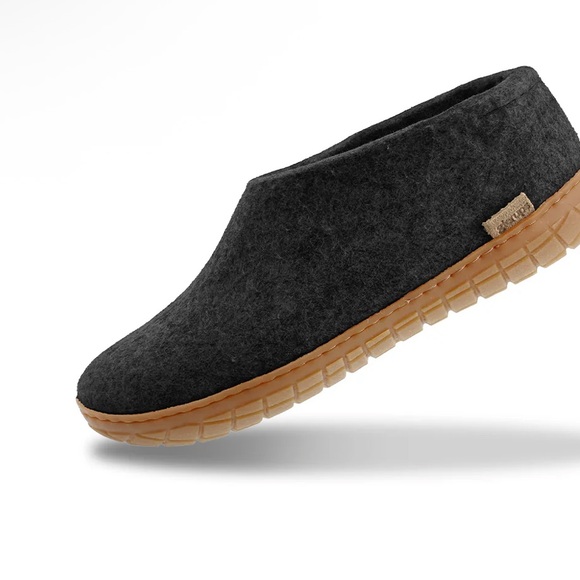 Glerups Rubber Sole Slipper - Picture 2 of 11